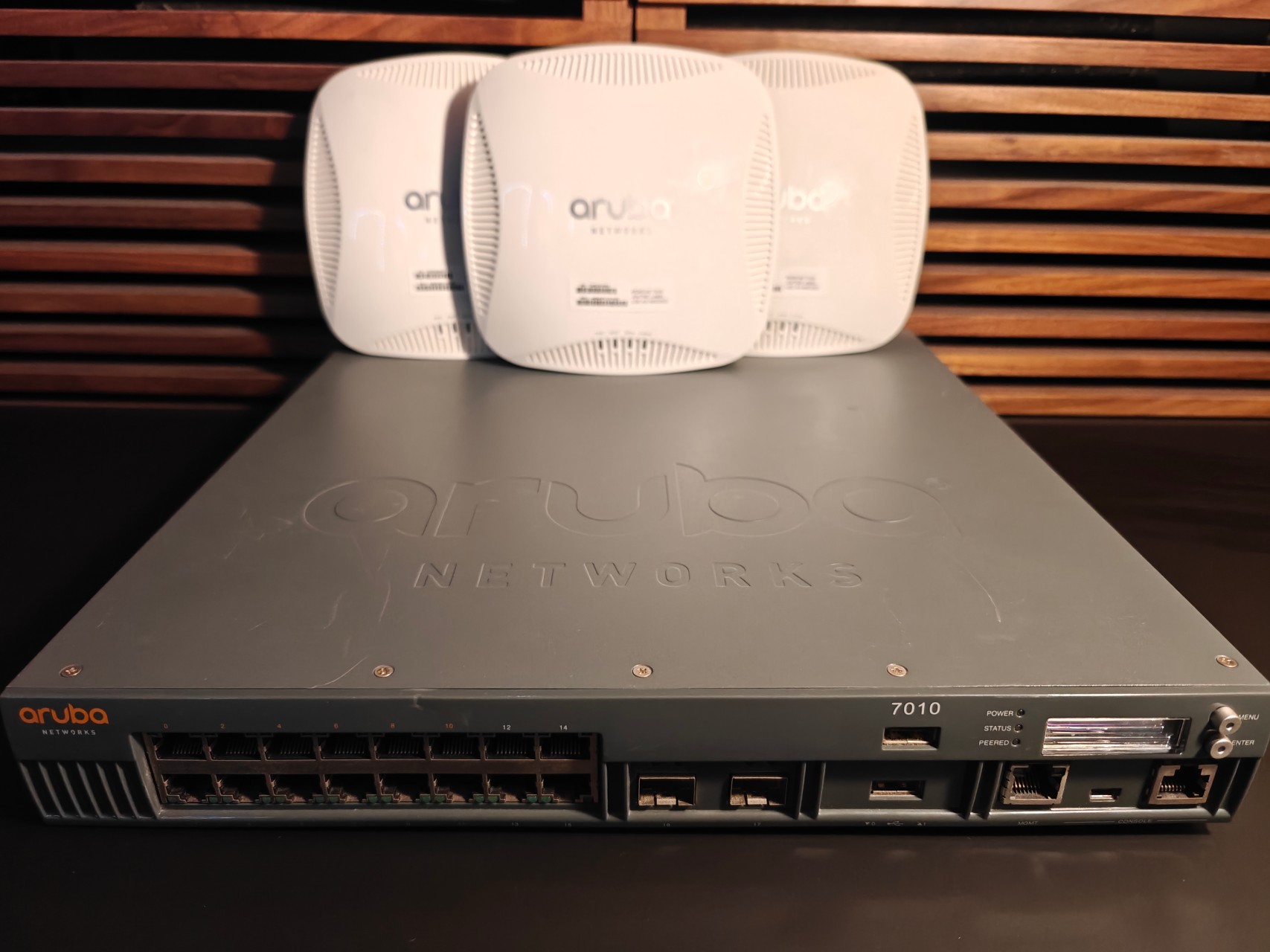 Aruba 7010 + 3 AP 205 wifi kit